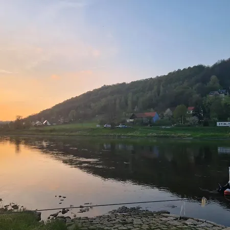 Apartamento Klara Am Lilienstein Mit Grosser Terrasse